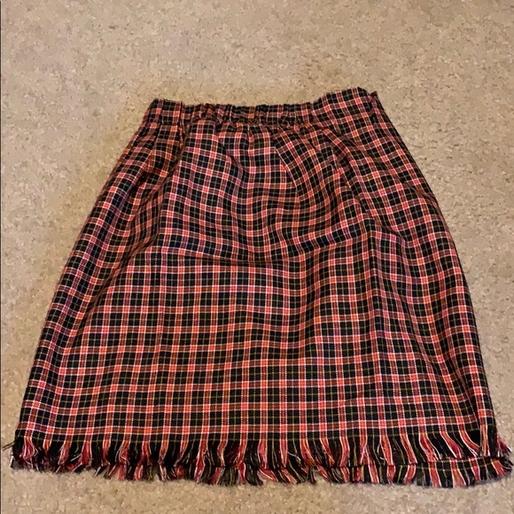 Black and red plaid; Just in time for the holidays - Picture 2 of 2